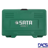 BỘ ĐẦU TUÝP SATA 09001 – 25 CHI TIẾT 1/4″ – HỆ MÉT