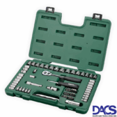 BỘ ĐẦU TUÝP SATA 09011 – 65 CHI TIẾT 1/4″ VÀ 3/8″