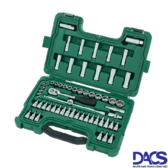 BỘ ĐẦU TUÝP SATA 09004 – 58 CHI TIẾT 3/8″, HỆ MÉT