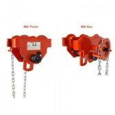 2 Tấn Con chạy xích kép tay Hàn Quốc 3m Kukdong KG-2T (Có Táng)