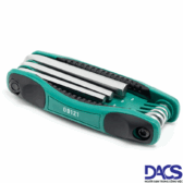 BỘ LỤC GIÁC GẬP SATA 09121 – 8 CHI TIẾT (HỆ MÉT)