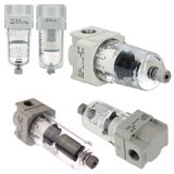 Bộ tra dầu SMC AL40-F06-A Kích thước ren: 3/4"; G; 50l/min; Hướng dòng chảy: Left to right; Without drain cock