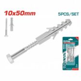 Bộ 5 tắc kê và vít lục giác ST6.5x65mm Total WJSPK7006512