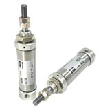 Xy lanh khí (Loại tiêu chuẩn - Tác động đơn - Lò xo hồi hoặc mở rộng) SMC CJ2 series