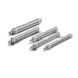 Xy lanh khí (Loại tiêu chuẩn - Tác động kép - piston đơn) SMC CDM2B25-300AZ Đường kính lòng: 25mm; Hành trình: 300mm; Tác động kép; Cố piston đơn; Kiểu lắp đặt: Cơ bản (lắp 2 mặt)