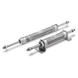 Xy lanh khí (loại tiêu chuẩn- tác động kép- piston kép) SMC CM2W series