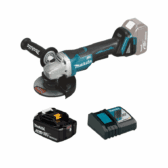 Combo Makita 10 - Máy Mài Góc Dùng Pin DGA408ZX1 + Pin 3.0Ah + Đế Sạc Nhanh