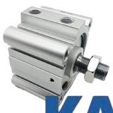 Xy lanh khí (Loại thanh không quay - Tác động kép - piston đơn) SMC CQ2K series