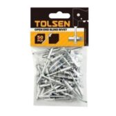 Gói 50 đinh rive nhôm 3.2x6.4mm Tolsen 43007