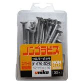 Ốc vít bắt tường, bê tông 6.0x70mm đầu bằng Unika F-670-SDN