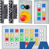 Bàn phím điều khiển SIEMENS SIMATIC HMI KP8 KP8F KP32F series