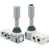 Van tay gạt dạng đứng SMC VHL series