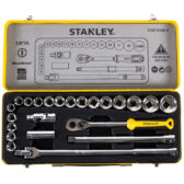 Bộ tuýp 1/2'' 24 chi tiết Stanley STMT74183-8 8-10-11-12-13-14-15-16-17-18-19-20-21-22-23-24-27-30-32mm