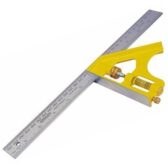 Thước ê ke thuỷ cán thép 12''/300mm Stanley 46-028