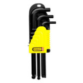 Bộ chìa vặn lục giác bi 9 cây hệ mét 1.5mm-10mm Stanley  69-256
