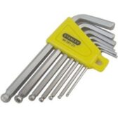 Bộ Lục giác đầu bi hệ mét (bộ 7pc) Stanley STMT94551-8