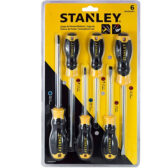 Bộ tô vít 6 cây có từ Stanley STMT66672