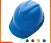 Mũ bảo hộ MSA V-Gard màu xanh