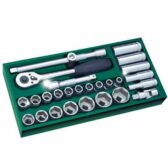 Bộ khay đầu tuýp 27 chi tiết 1/2'' SATA 09903