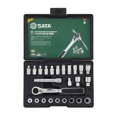 Bộ tuýp cần siết tự động 13mm 25 chi tiết SATA 09131