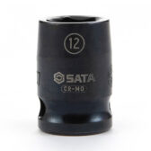 Đầu tuýp cốt vuông 3/8inch ra lục giác 11mm Thép CrMo SATA 34206