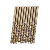 Bộ 10 mũi khoan chuôi tròn 7.5mm SATA 52375