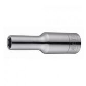 Đầu tuýp thân dài 77mm cốt vuông 1/2inch ra lục giác 13/16inch Thép CrV SATA 13208