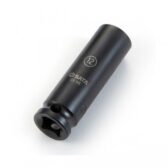 Đầu tuýp cốt vuông 3/8inch ra lục giác 15mm Thép CrMo SATA 34109