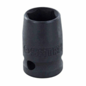 Đầu tuýp cốt vuông 1/2inch ra lục giác 24mm vành mỏng, loại ngắn Thép CrMo SATA 34317T