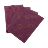 Miếng cọ rửa kim loại (đỏ) 150×230mm SATA 56008