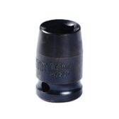 Đầu tuýp cốt vuông 1/2inch ra lục giác 14mm vành mỏng, loại ngắn Thép CrMo SATA 34307T