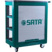 Xe đẩy dụng cụ lưới cửa trượt 818x382x631mm SATA 95111