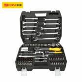 Bộ dụng cụ tổng hợp tuýp hệ mét 6.3 mm + 12.5 mm 82 chi tiết BOSI BS512082