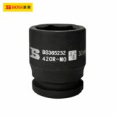 Tuýp đen lục giác ngắn khí nén 3/4 inch 46mm BOSI BS365246