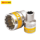 Đầu tuýp lục giác hai màu hệ mét loại 1/2 inch, 21mm BOSI BS361821