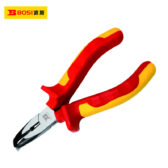 Kìm mỏ cong cách điện VDE chịu điện áp cao BOSI BS600006