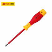 Tua vít đầu sao (Torx) cách điện VDE chịu điện áp cao T30*130mm BOSI BS600033