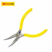 Kìm mũi cong mini 5inch/125mm BOSI BS190586