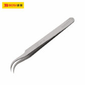 Nhíp mũi cong không gỉ 120×9×2mm BOSI BS450904