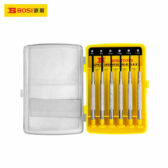 Bộ tua vít sửa đồng hồ 6 chi tiết PH00,PH0,PH1,                                                                  -1.4,-1.8,-2.5 BOSI BS468068