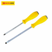 Tuốc nơ vít đầu dẹp xuyên tâm cán chịu dầu 8￠*300mm BOSI BS465128A