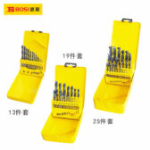 Bộ 25 chi tiết mũi khoan xoắn chuôi thẳng 1-13mm BOSI BS532225