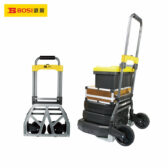 Xe đẩy tay gấp gọn 150kg,fold size 835x483x70mm BOSI BS521150