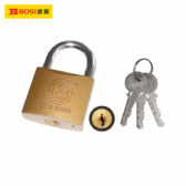 Ổ khóa treo bằng sắt mạ đồng 20mm BOSI BS531420