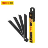 Lưỡi dao rọc giấy màu đen 9mm 80x9x0.4mm,12 lưỡi BOSI BS310027
