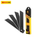 Lưỡi dao rọc giấy màu đen 18mm 100x18x0.5mm,14 lưỡi BOSI BS310026