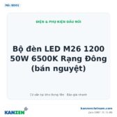 Bộ đèn LED M26 1200 50W 6500K Rạng Đông (bán nguyệt) – Kanzen Việt Nam
