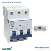 MCB LS LA63N 3P 63A Icu 6KA – Kanzen Việt Nam