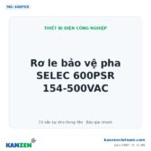 Rơ le bảo vệ pha SELEC 600PSR 154-500VAC – Kanzen Việt Nam